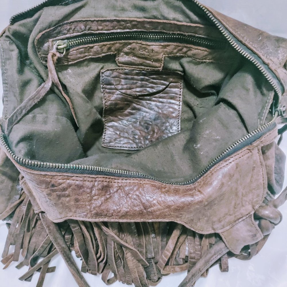 FRING BOHO HANDBAG BY GREAT SANDIE PARIS - Picture 3 of 4